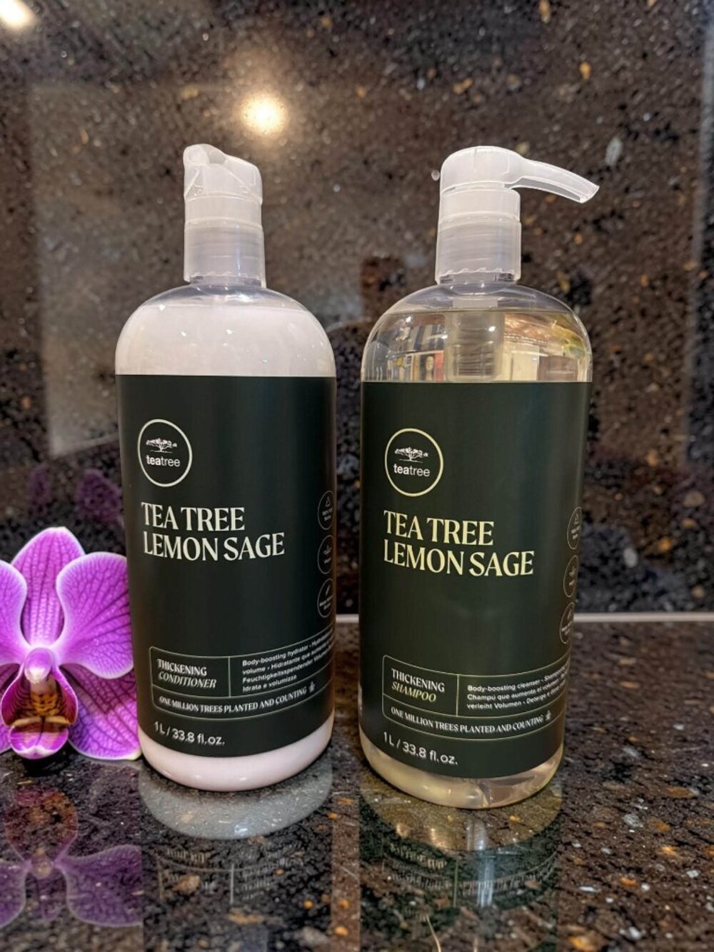 Paul Mitchell Tea Tree Lemon Sage Thickening Shampoo Conditioner 33.8 oz